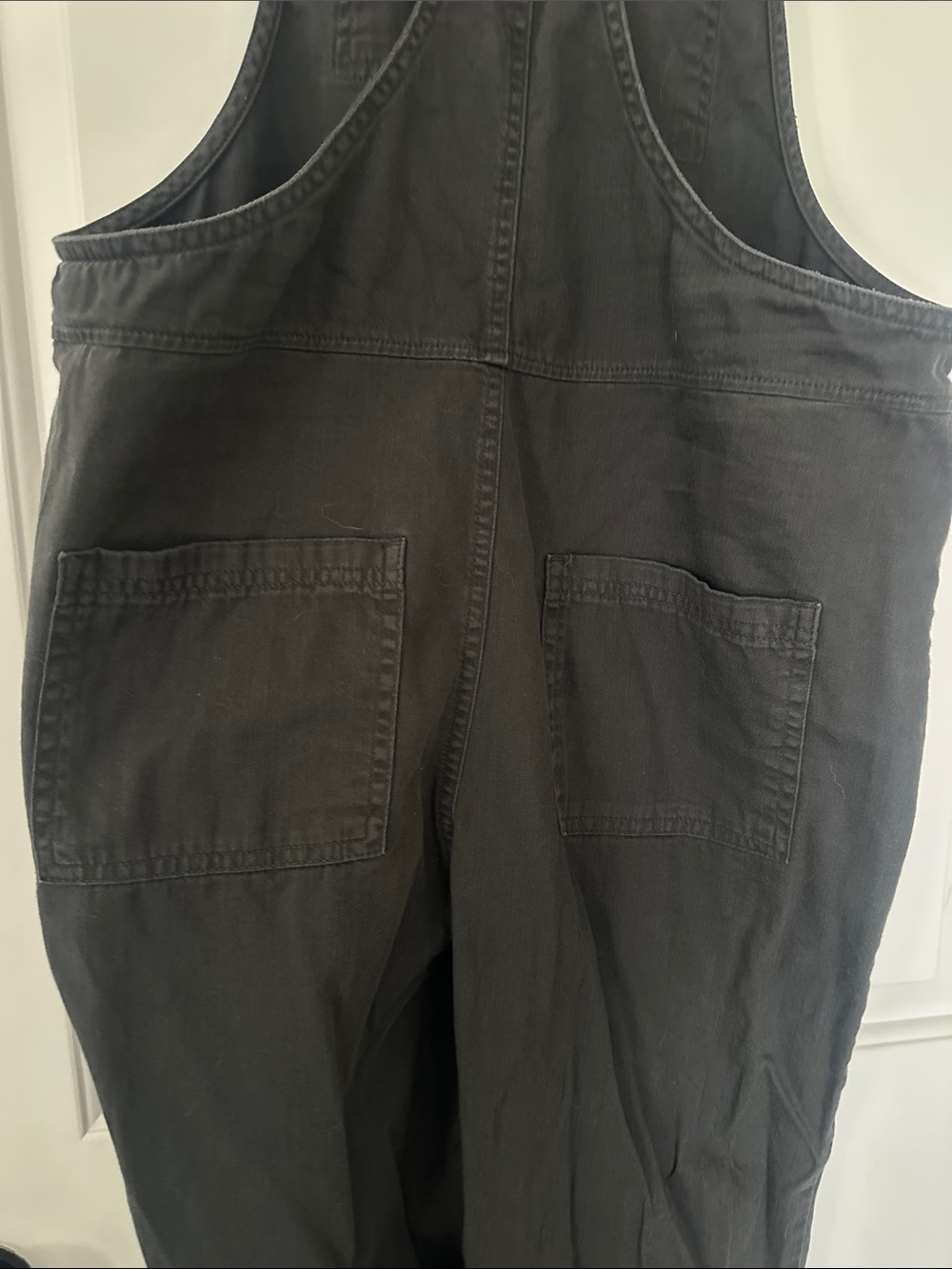Aerie Gray Cotton Overalls - Picture 5 of 8
